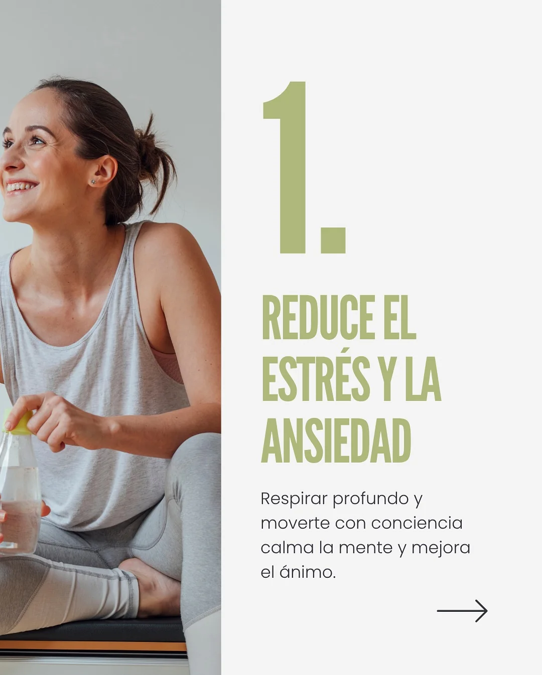 Beneficio de Pilates para reducir estrés y ansiedad